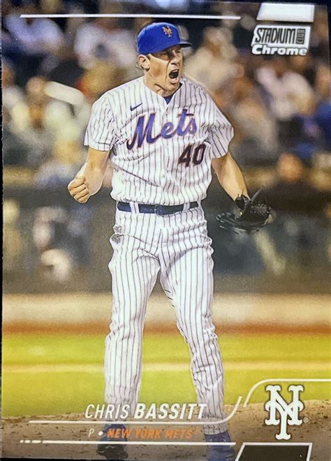 2022 Topps Stadium Club Chrome Refractor Sp 359 Chris Bassitt New York