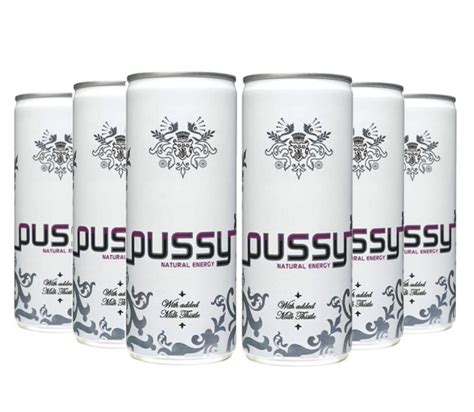 Pussy Natural Energy Drink Fl Oz Cans Ml Pack Of Energy