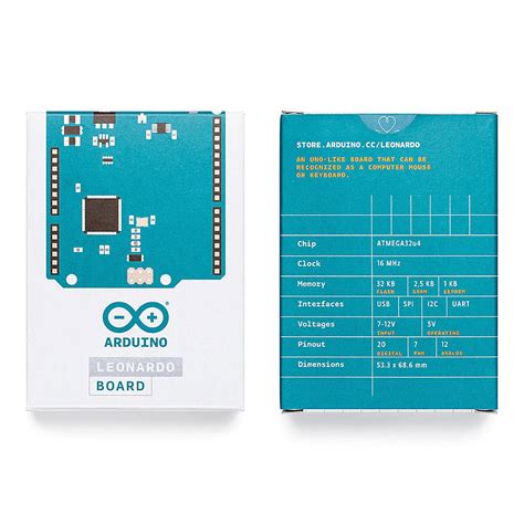 Arduino Leonardo originál 5V 16Mhz