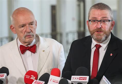 Wrzenie w Konfederacji Partię mogą opuścić Korwin Mikke i Braun