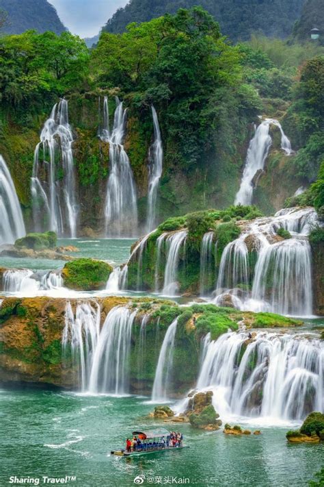 Sharing Travel On Twitter Rt Tripinchina Detian Waterfall Guangxi