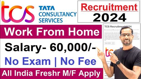 Tcs Recruitment Tcs Vacancy Tcs Jobs No Fee Off