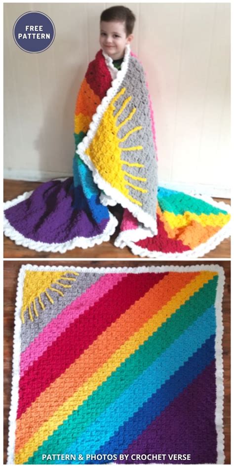 6 Free Crochet Weighted Blanket Patterns For Better Sleep The Yarn Crew