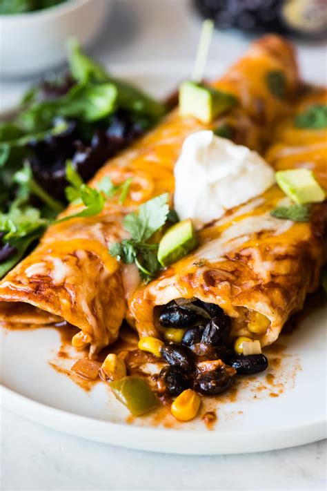 Easy Black Bean Enchiladas Isabel Eats