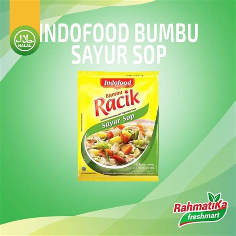 Jual Bumbu Racik Sayur Sop Indofood 20 Gram Shopee Indonesia