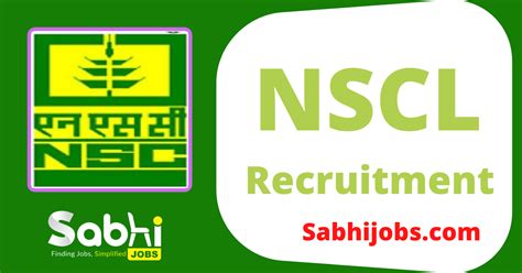 Nscl Recruitment 2025 Latest Jobs