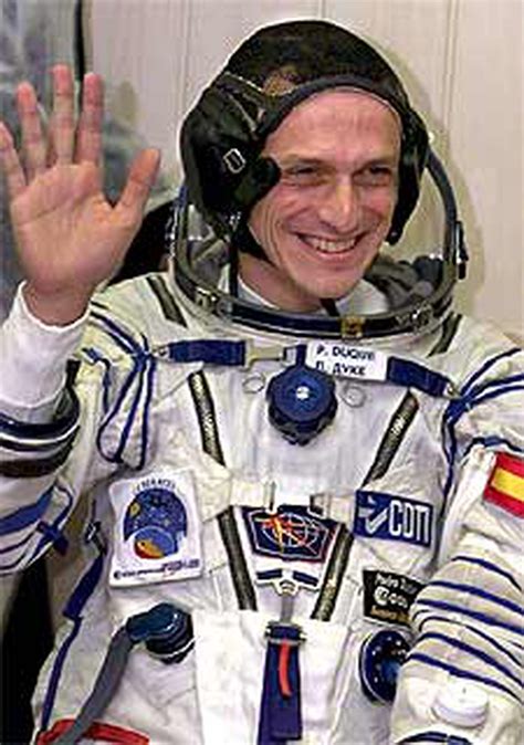 El Astronauta Español Pedro Duque Parte Hacia La Estación Espacial