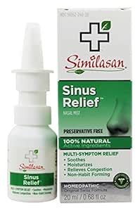 Amazon Similasan Sinus Relief Nasal Mist Oz Saline Nasal