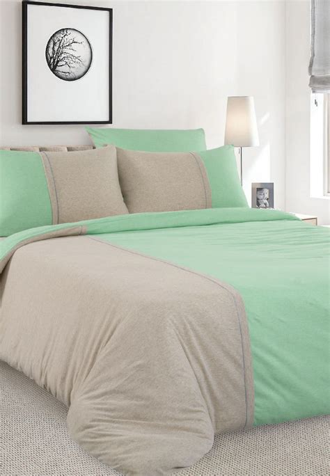 Постельное белье 2-спальное Comfort Life Мелисса, цвет: зеленый ...