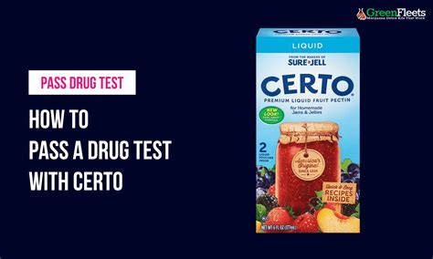 Certo Detox For Drug Test How To Use Certo Gatorade Hack