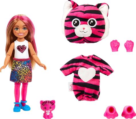 Barbie Cutie Reveal Chelsea Jungle Series Monkey Doll