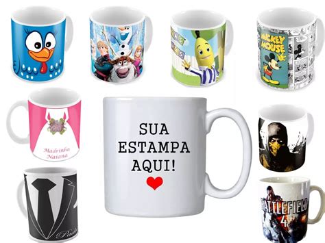 Canecas De Porcelana Personalizadas Mercado Bom Sucesso