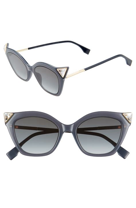 FENDI 52mm Cat Eye Sunglasses Nordstrom Rack