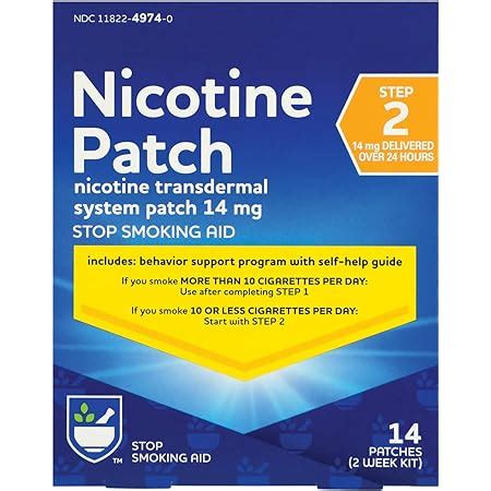 Amazon Habitrol Nicotine Transdermal System Patch Stop Smoking