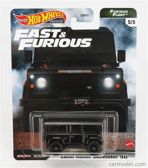 MATTEL HOT WHEELS GRK Scale LAND ROVER DEFENDER FAST FURIOUS BLACK