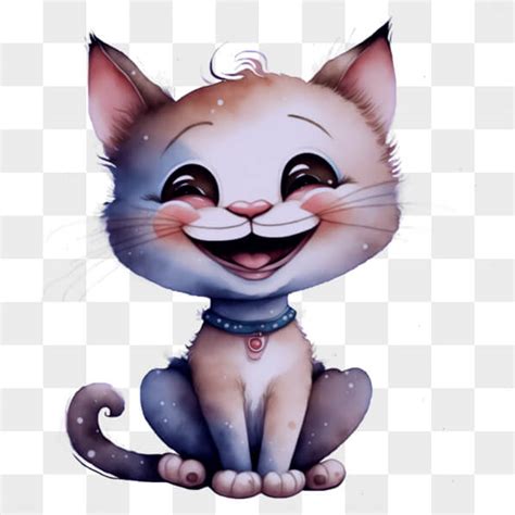 Baixe Gato De Desenho Animado Feliz PNGs Creative Fabrica