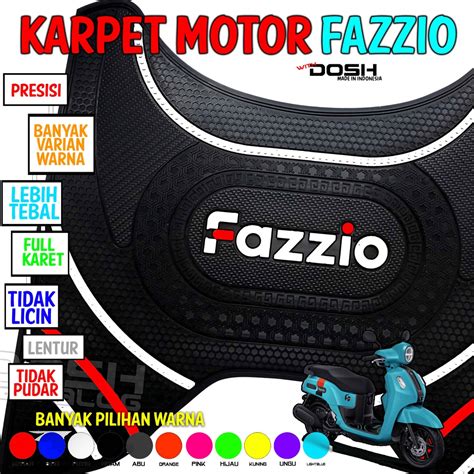 Jual Karpet Fazzio Alas Kaki Fazzio Karpet Motor Fazzio Pijakan Kaki