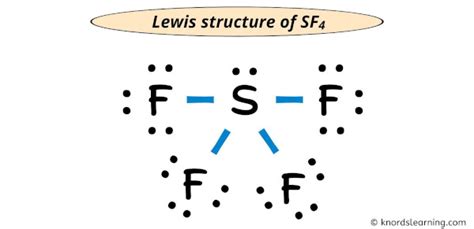 Lewis Structure Of Sf4 With 5 Simple Steps To Draw