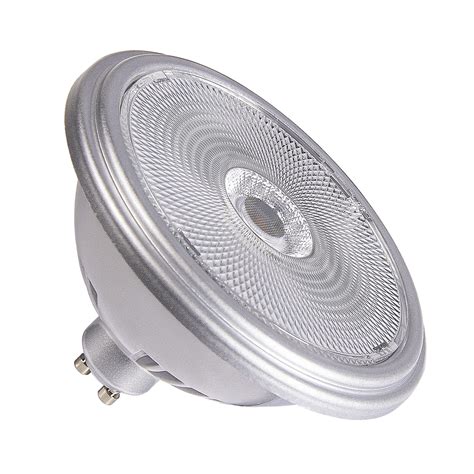 QPAR111 GU10 Led Zilver 12 5W 2700K CRI90 60