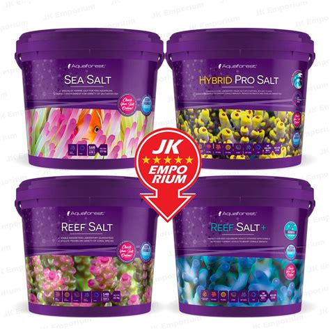 22kg Bucket Of Aquaforest Sea Reef Hybrid Pro Salt Plus Mix For