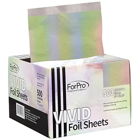 Framar Magenta Pop Up Hair Foil Aluminum Foil Sheets Hair Foils For