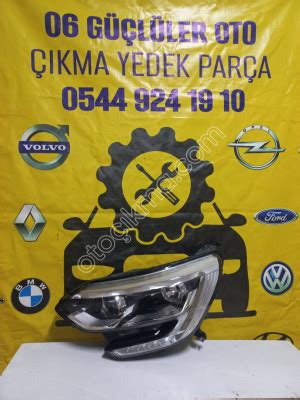 Renault Megane Orjinal Kma Sol N Far Sar Soket Kma Yedek Par A