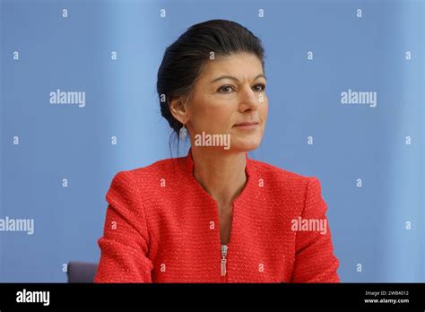 Dr Sahra Wagenknecht Mdb Deutschland Berlin Bundespressekonferenz