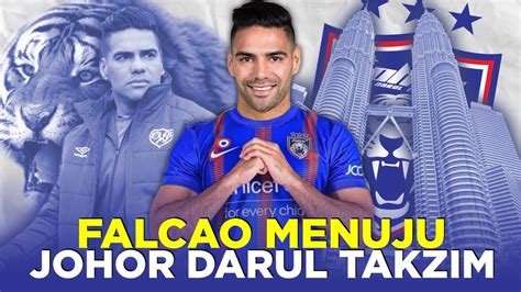 RENCANA GILA JDT DATANGKAN RADAMEL FALCAO JADI TANDEM JORDI AMAT YouTube