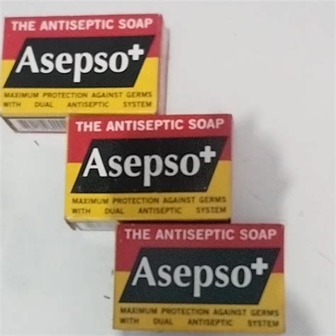 Asepso Antiseptic Soap 80g Asepso Sabun Batang Anti Septic Ampuh