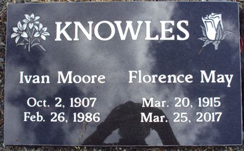 Ivan Moore Knowles 1907 1986 Homenaje De Find A Grave