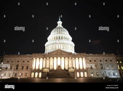 washington dc Capitol hill at night Stock Photo - Alamy