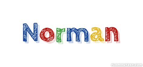 Norman Logo | Free Name Design Tool from Flaming Text