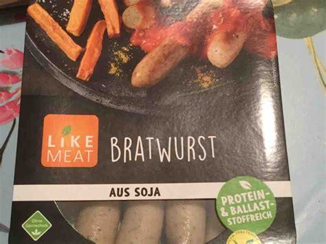 Like Meat Bratwurst Aus Soja Kalorien Neue Produkte Fddb