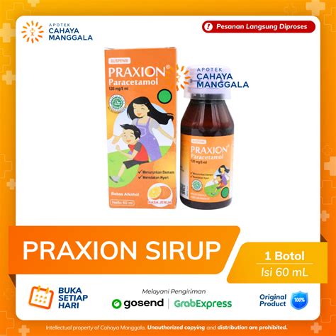 Jual PRAXION SIRUP 60 ML Shopee Indonesia