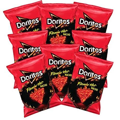 Buy DORITOS FLAMIN HOT Nacho Flavored Tortilla Chips Ounce Pack Of Online At
