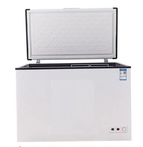 300L Refrigeration Equipment Commercial Chest Freezer Solid Top Chest