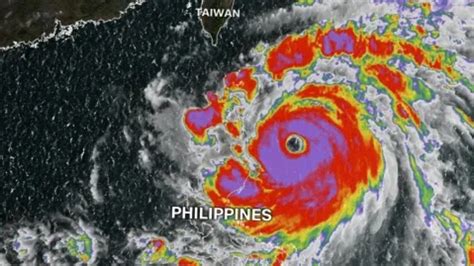 Super Typhoon Doksuri Egay Passes Over Philippines China Pacific