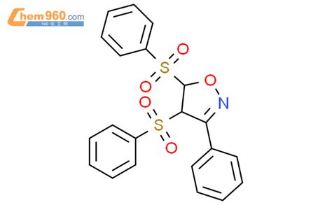 497096 67 0 Isoxazole 4 5 Dihydro 3 Phenyl 4 5 Bis Phenylsulfonyl CAS