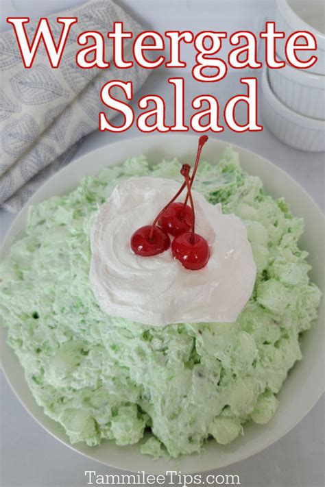 Easy Four Ingredient Watergate Salad Recipe Is Perfect For Holiday