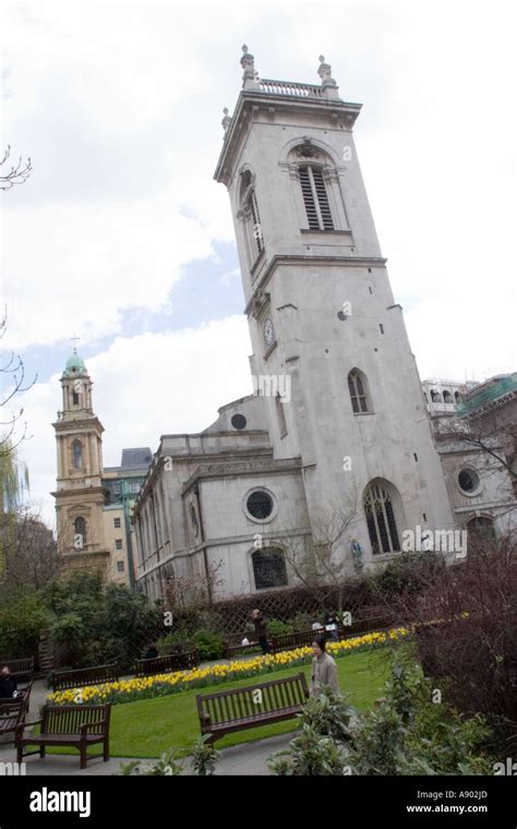 The Medieval Church Of St Andrew Holborn London Survived The Great