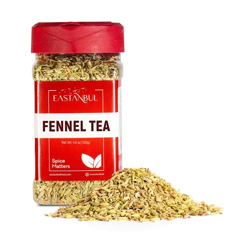 Eastanbul Fennel Seed For Culinary Uses and Loose Fennel Tea, 4.6 oz