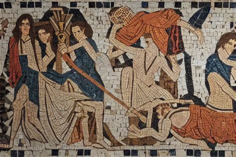 Harry Potter As An Ancient Greek Floor Mosaic Stable Diffusion Openart