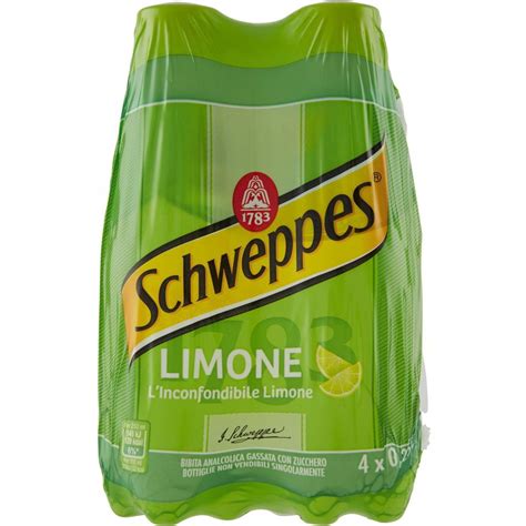 Bibita Gassata Al Limone SCHWEPPES 4 X 250 ML Coop Shop