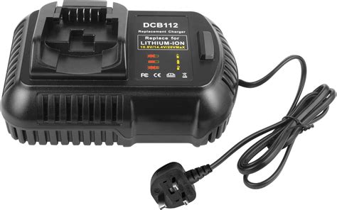 Manufer Dec A Fast Charger Replacement For Dewalt V V Lithium