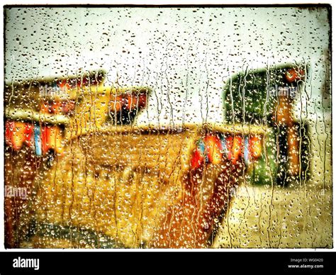 Rainy Day Through The Window Cut Out Stock Images And Pictures Alamy