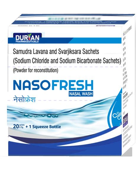 Nasofresh-Sachets Nasal Wash – Durian Pharmaceuticals