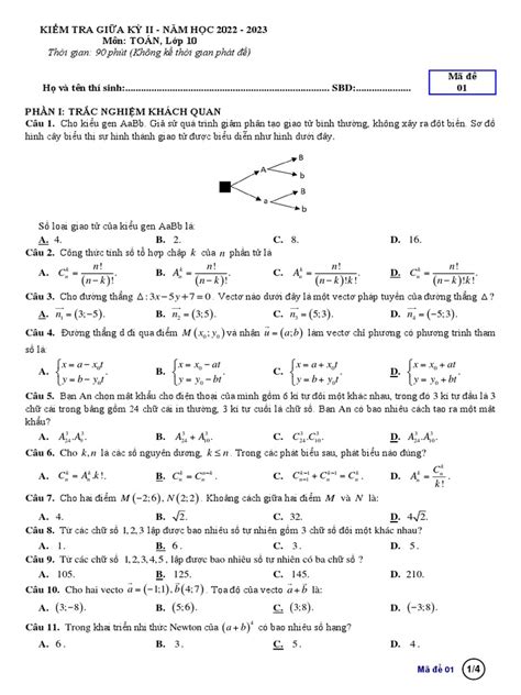 Thời Gian 90 Phút Không Kể Thời Gian Phát đề N N C Nk N A Nk N A Nkk N C Nkk Pdf