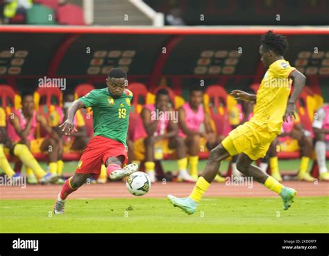 Collins Fai Of Cameroon During Cameroon Against Ethiopia African Cup