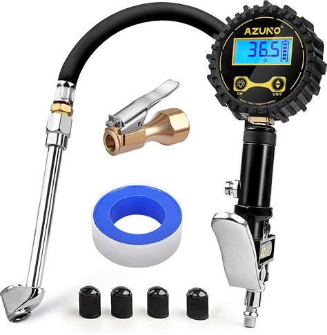 Azuno Digital Tire Inflator With Pressure Gauge 200 Psi