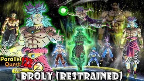 DBXV2 PQ 122 Broly Restrained SOLO No Capsules No